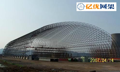 丰镇料棚网架
